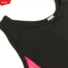 Womens Non Padded Racerback Compression T-Back Sports Bra