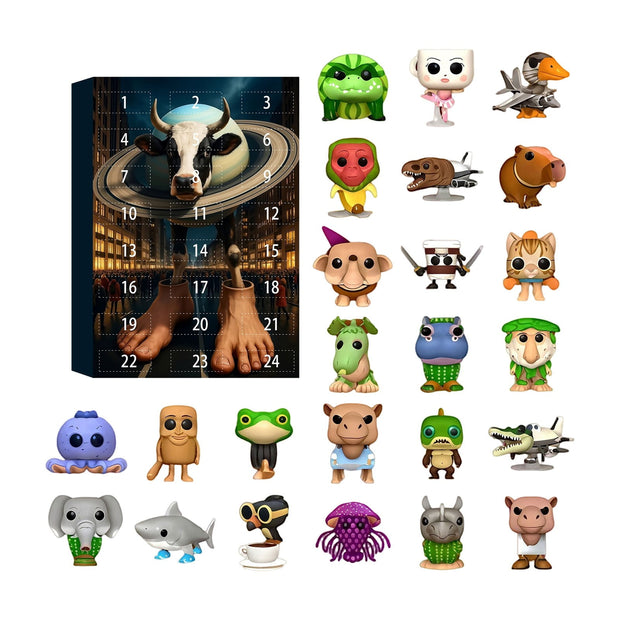 24 Piece Brainrot Series Figures Collectible Blind Box Set
