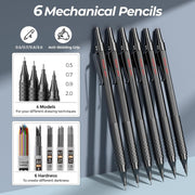 🎨 58PCS Drawing Kit — All-in-One Art Supplies Set for Sketching, Shading &amp; Inking