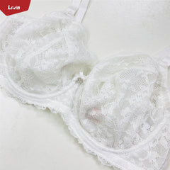 Womens Soft Non Foam Lace Bra