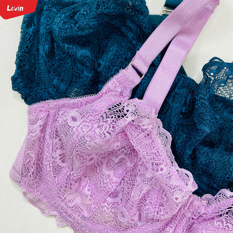 Women's Non-Padded Lace Full Cup Bra