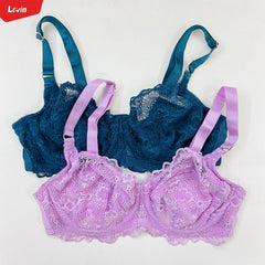 Women's Non-Padded Lace Full Cup Bra