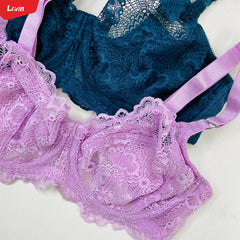 Women's Non-Padded Lace Full Cup Bra