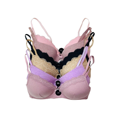 Womens Non Wire Padded Push Up Bra 30 Size