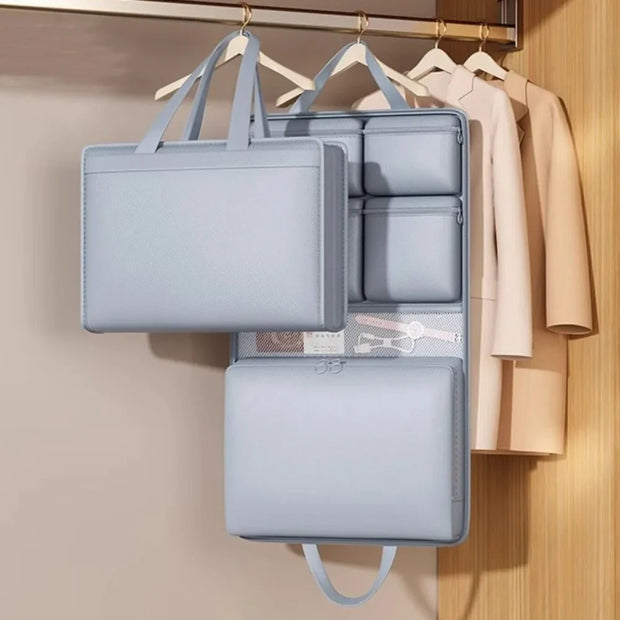 7-in-1 Travel Luggage Bag – Hanging Large-Capacity Organizer with Underwear Divider