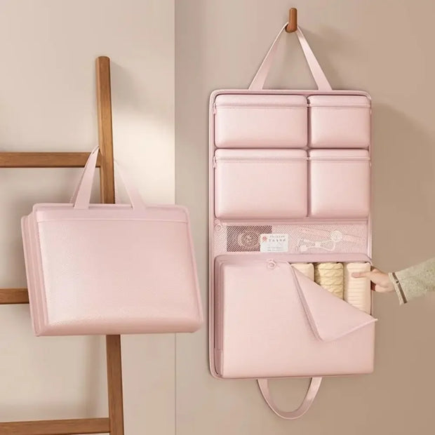 7-in-1 Travel Luggage Bag – Hanging Large-Capacity Organizer with Underwear Divider