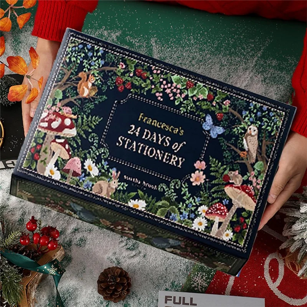 2025 Christmas Stationery Advent Calendar – 24 Days of Festive Surprises