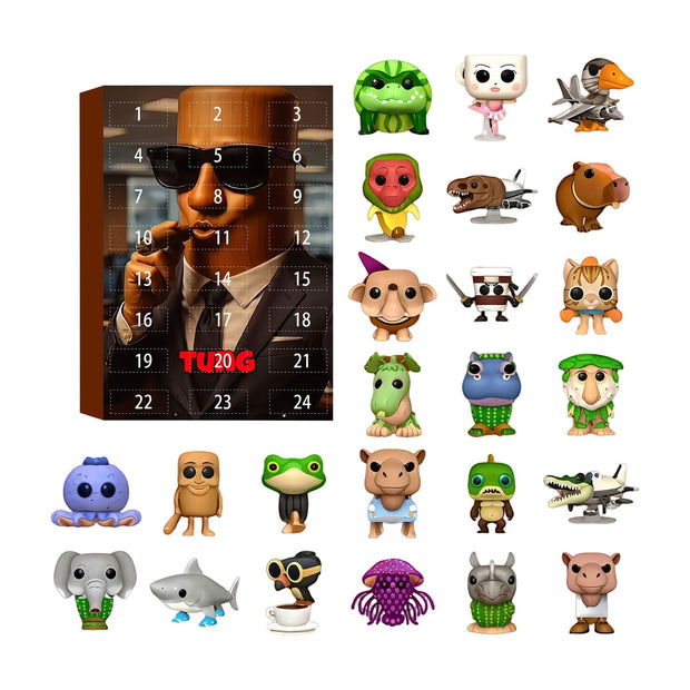 24 Piece Brainrot Series Figures Collectible Blind Box Set