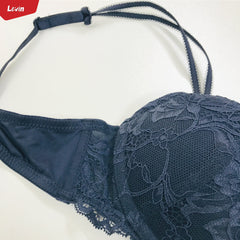 Women's Comfortable Padded Lace Push Up Bra