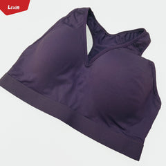 Womens Seamless Padded Sports Bra