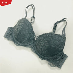 Women's Comfortable Padded Lace Push Up Bra