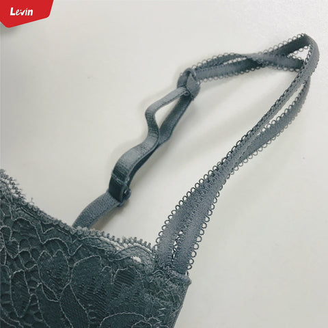 Women's Comfortable Padded Lace Push Up Bra