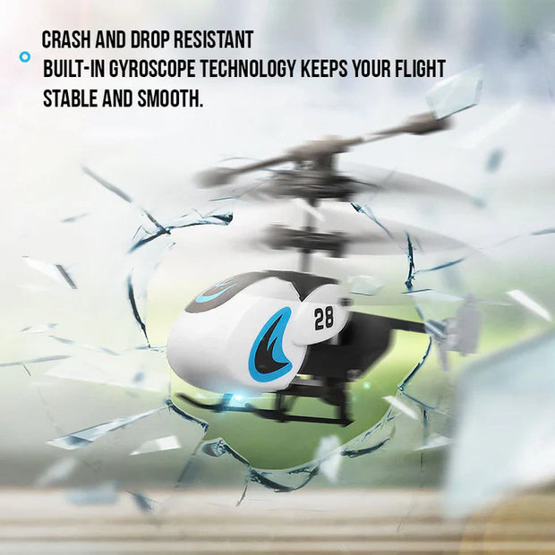 Mini Remote Control Helicopter – Palm-Sized Indoor & Outdoor Fun