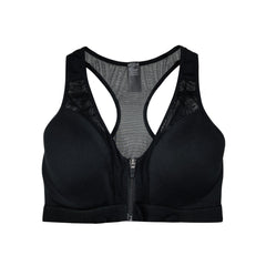 Womens Zip Front Sports Bra